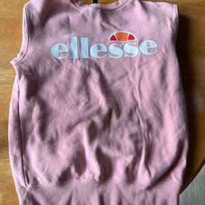 Ellesse pink sweatshirt, small